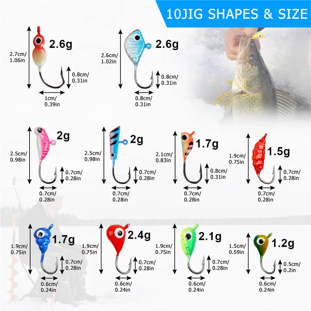 24 adet buz olta takımı Kiti A - Fishing Equipment Shop incelemesi ve fiyatı