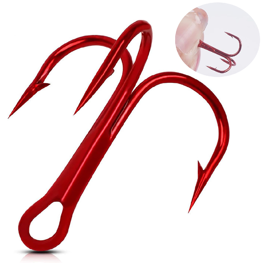 200 adet Kırmızı Üçlü Olta İğn - Fishing Equipment Shop incelemesi ve fiyatı